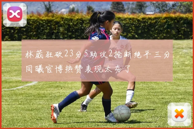 林葳狂砍23分5助攻2抢断绝平三分同曦官博热赞表现太夯了